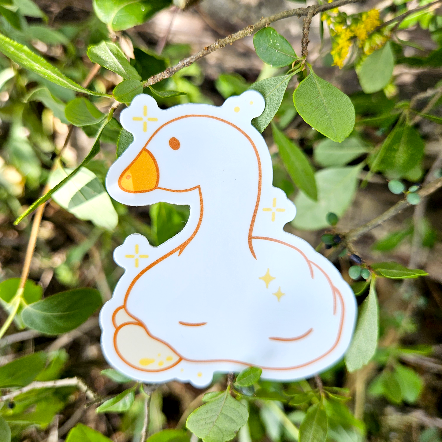 Goose - Mushroom Mail Sticker Design!