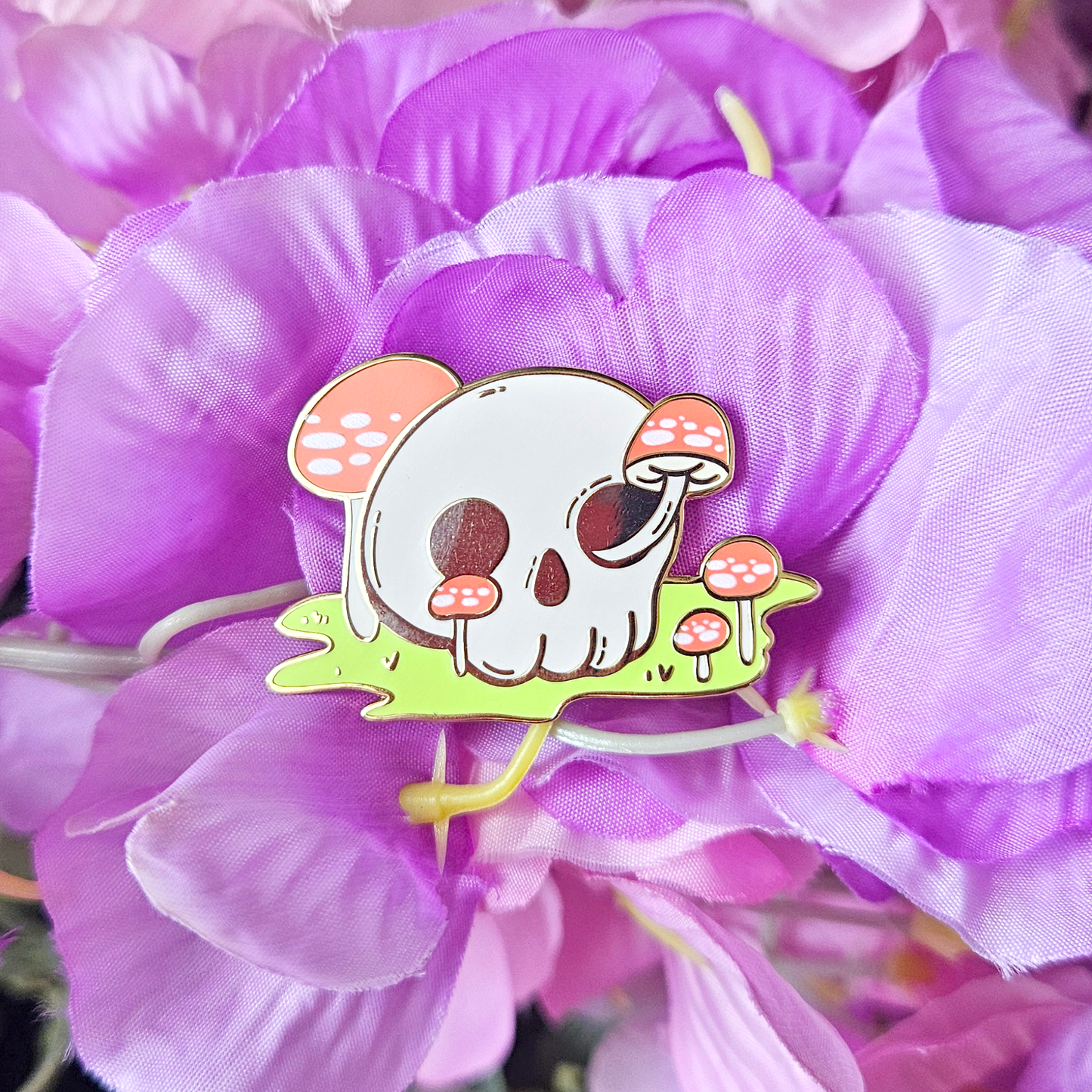 Mushroom Skull - Pin Club!