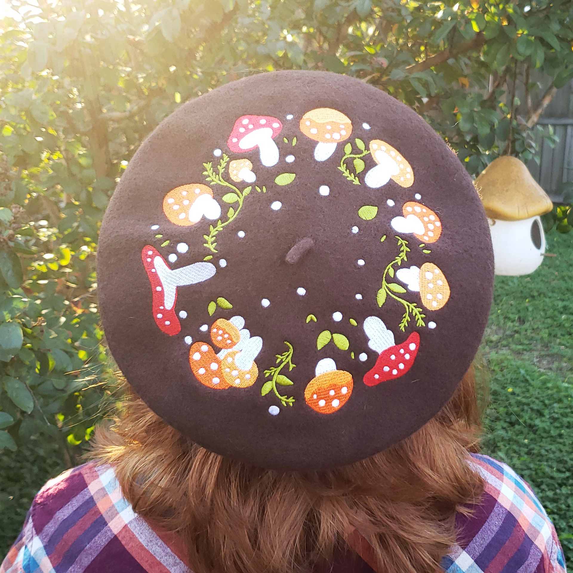 Lord of the Rings-inspired hot embroidered beret